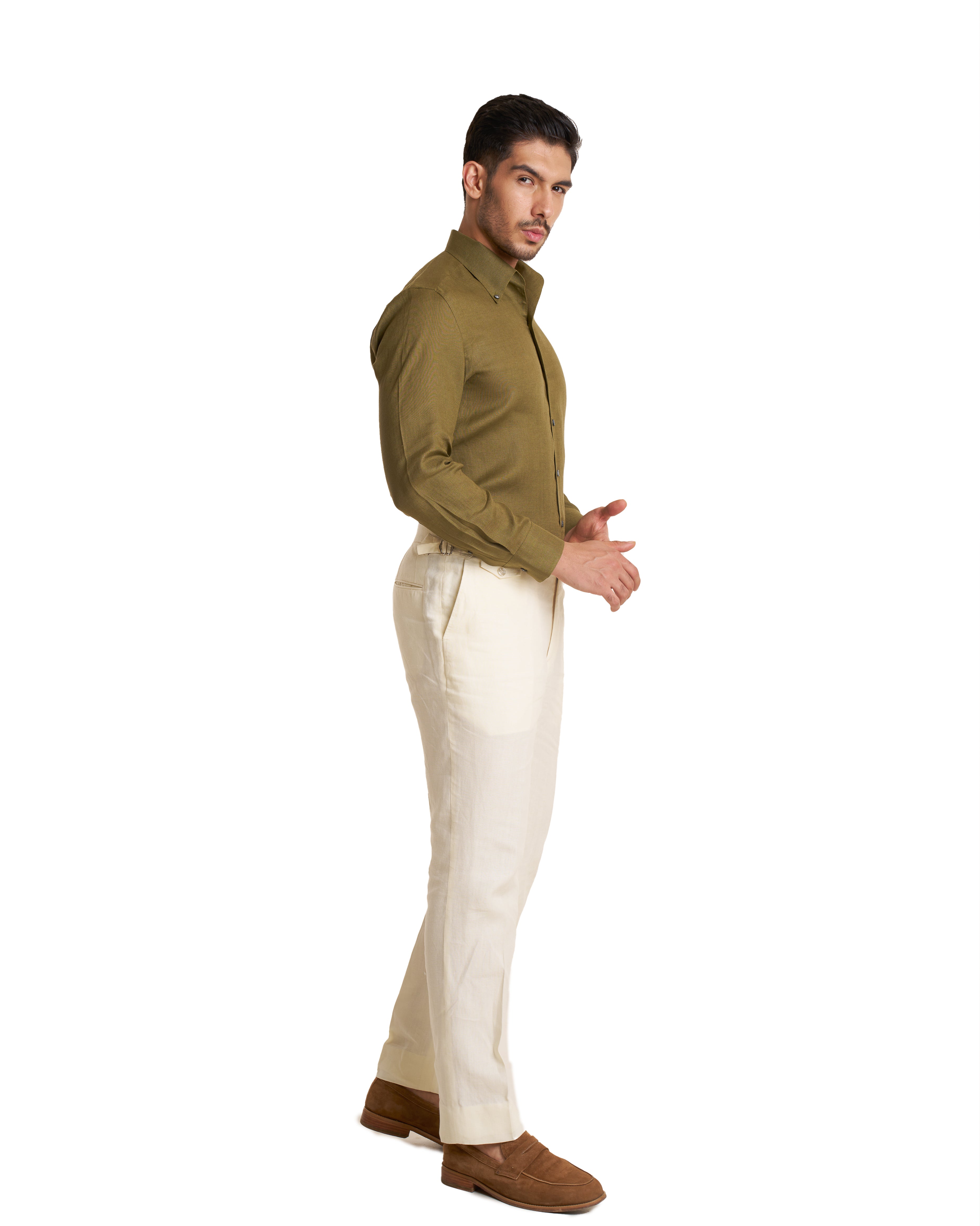 The Irish Linen Button-Down Shirt