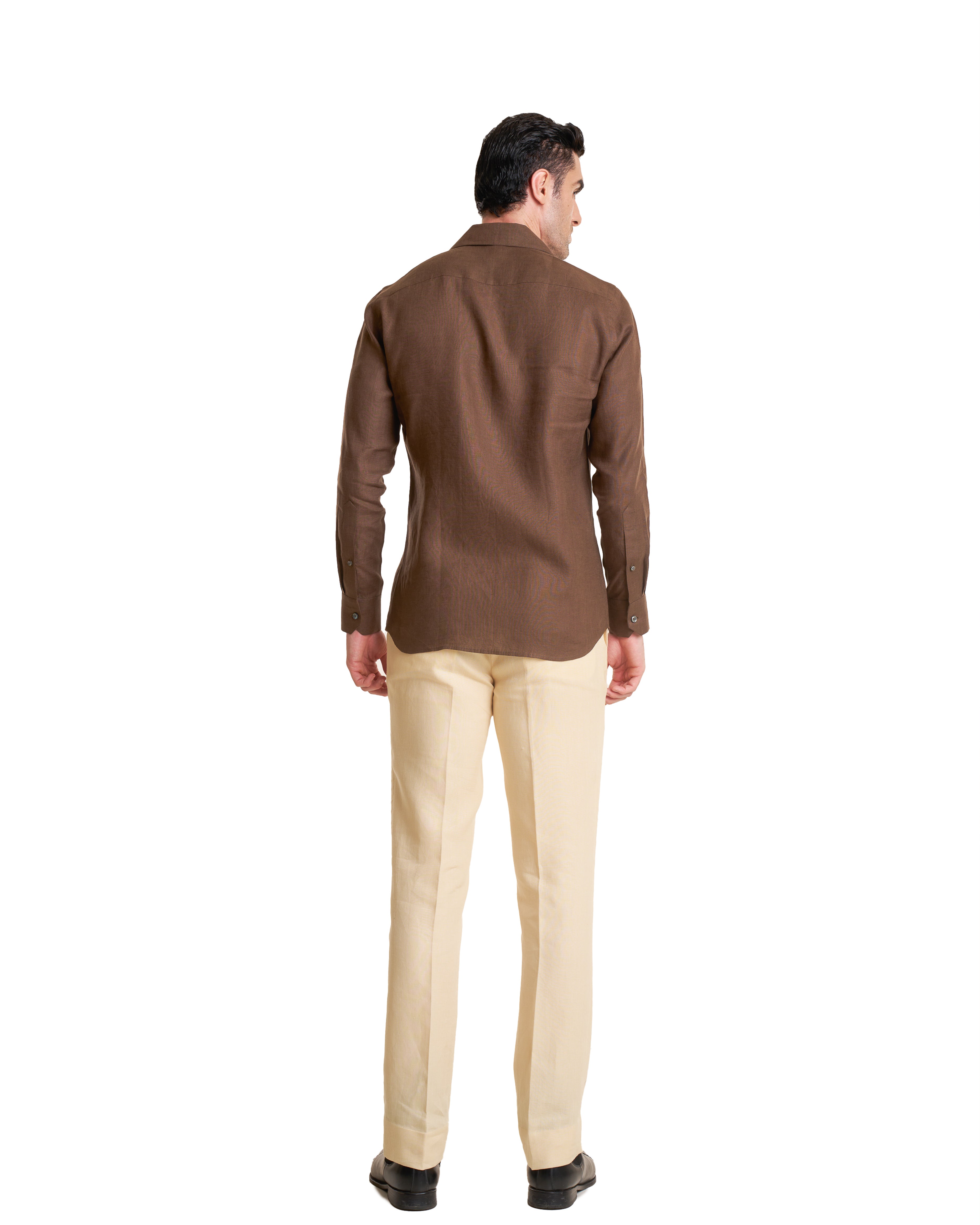 The Cuban Collar Irish Linen Shirt